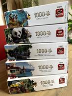 Vijf puzzels van King met 1000 stukjes: samen voor €18, Hobby en Vrije tijd, Denksport en Puzzels, Ophalen of Verzenden, 500 t/m 1500 stukjes