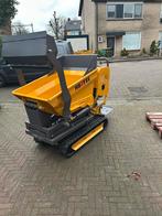 Rupsdumper zelf lader hoog kieper, Ophalen, Grondbewerking
