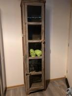 Gave kast van gebruikt hout  gemaakt, Ophalen, Minder dan 50 cm, Met deur(en), 200 cm of meer