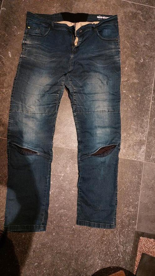 Macna Spijkerbroek sz 40/36 incl D3O projectoren, Motoren, Kleding | Motorkleding, Broek | textiel, Dames, Tweedehands, Ophalen of Verzenden