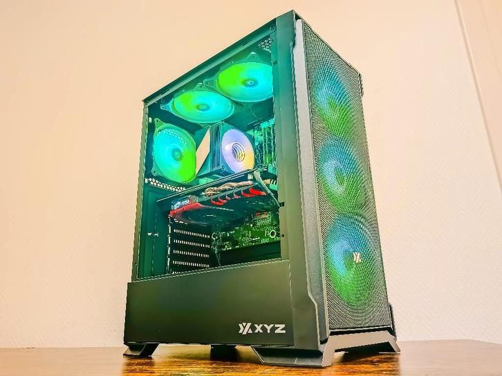 Supersnelle i7 RGB Gaming pc!! Nieuw incl garantie!!, Computers en Software, Desktop Pc's, Nieuw, 4 Ghz of meer, SSD, 16 GB, Met videokaart