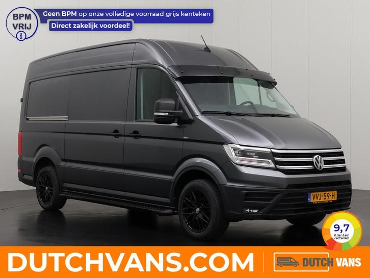 Volkswagen Crafter 2.0TDI 140PK DSG Automaat L3H3 Exclusive, Auto's, Bestelauto's, Te koop, ABS, Achteruitrijcamera, Airconditioning