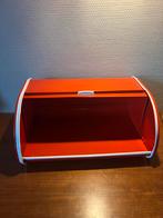 Vintage Oranje Broodtrommel, Ophalen, Gebruikt