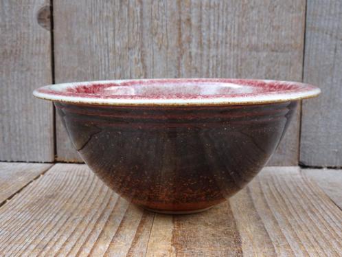 Johan Broekema kom oxblood glazuur 1990's, Antiek en Kunst, Antiek | Keramiek en Aardewerk, Ophalen of Verzenden
