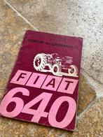 Fiat 640 instructieboekje, Ophalen of Verzenden