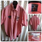 3XL REDFIELD herenoverhemd shortsleeve rood-wit geruit!, Kleding | Heren, Overhemd, Ophalen of Verzenden, Zo goed als nieuw, Redfield