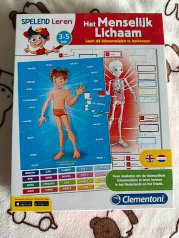 Clementoni menselijk lichaam & maanden en seizoenen beschikbaar voor biedingen