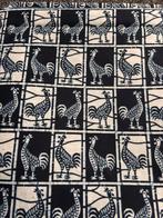Vlisco stof 120 x 300 cm, Hobby en Vrije tijd, Blauw, Ophalen of Verzenden, 30 tot 120 cm, Katoen
