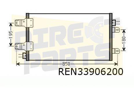 Nissan/Opel/Renault (9/06-) condensor (2.5CDTi) OES! 9319013, Auto-onderdelen, Airco en Verwarming, Nissan, Nieuw, Verzenden