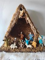 Vintage kerststal Italy, Ophalen of Verzenden, Zo goed als nieuw