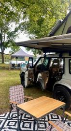 Kampeertafeltje met 4 vouwstoelen, Ophalen, Zo goed als nieuw, Campingstoel