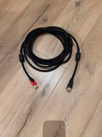 Degelijke nieuwe DVI naar HDMI 5 meter kabel geweven mantel!, Audio, Tv en Foto, Audiokabels en Televisiekabels, Ophalen of Verzenden