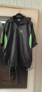 Adidas trainingspak, Grijs/groen 3 strepen originals, Kleding | Heren, Sportkleding, Maat 52/54 (L), Ophalen of Verzenden, Zo goed als nieuw