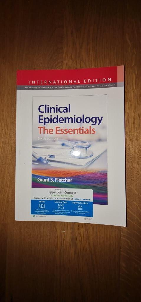 Clinical Epidemiology 6E INT ED, Boeken, Studieboeken en Cursussen, Zo goed als nieuw, WO, Beta, Ophalen of Verzenden