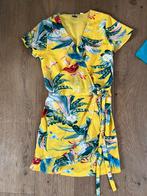 Jurk geel met bloemen Indian Blue Jeans maat 11-12, Ophalen of Verzenden, Zo goed als nieuw, Meisje, Jurk of Rok