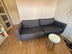 Fijne en ruime 2.5 zitsbank 2.05cm x 90cm donkergrijs, Huis en Inrichting, Banken | Bankstellen, Ophalen, Gebruikt, 150 tot 200 cm