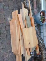 Houtrestanten voor Haardhout/Aanmaakhout, Gebruikt, Minder dan 25 mm, Ophalen of Verzenden, Plank