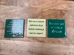 Tegeltjes met Tekst, Ophalen of Verzenden, Nieuw