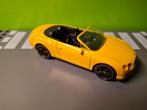 Siku 1507 - Bentley Continental GT V8 Cabrio [geel] 1/55, Ophalen of Verzenden, Zo goed als nieuw, Auto