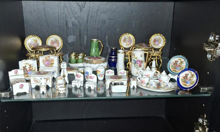 Limoges (Mini) Porselein, Antiek en Kunst, Antiek | Porselein, Ophalen of Verzenden