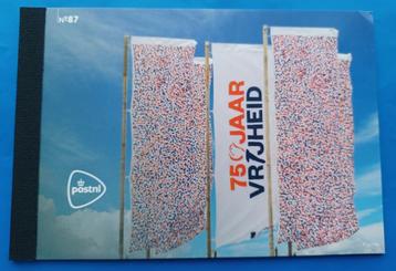 Prestigeboekje 87 - 75 jaar Vrijheid 2020    beschikbaar voor biedingen