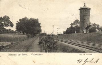 Bergen op Zoom. - Watertoren. - spoorlijn - 1904 gelopen beschikbaar voor biedingen