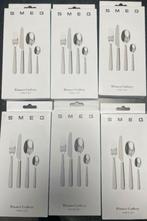SMEG diner cutlery 6 personen, Huis en Inrichting, Ophalen, Nieuw, Rvs of Chroom, Vaatwasserbestendig