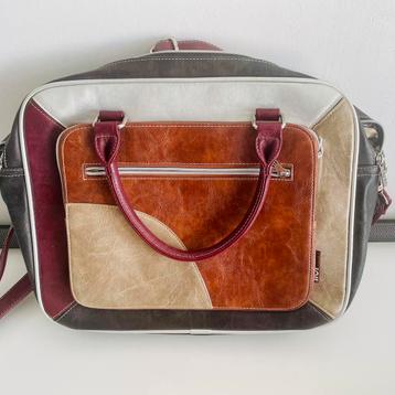 Originele NOI NOI laptop tas Beige Rood Oranje beschikbaar voor biedingen