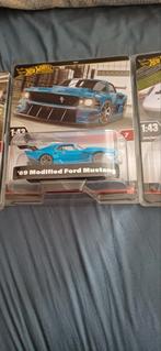 Hot Wheels '69 Mustang 1:43, Ophalen of Verzenden, Zo goed als nieuw, Auto, Overige merken