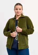 Groene rib jas Dewi van Adia Maat 42/44 S nu €39,95, Maat 42/44 (L), Nieuw, Ophalen of Verzenden, Jasje