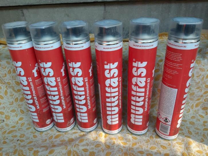 Multipur premium B2 750ml, Purschuim bus, van Multifast, Doe-het-zelf en Verbouw, Isolatie en Afdichting, Nieuw, Overige materialen