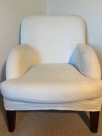 Witte Fauteuil, afneembare hoes, Huis en Inrichting, Fauteuils, Ophalen, Gebruikt, Minder dan 75 cm, Scandinavisch