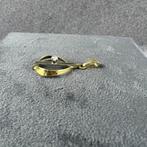 Gouden hanger | 14K* | 1,91gr | bicolor 1 brilj | 401113, Sieraden, Tassen en Uiterlijk, Kettinghangers, Ophalen of Verzenden