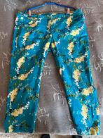 Turquoise capri broek Dressin 44, Blauw, Maat 42/44 (L), Ophalen of Verzenden, Zo goed als nieuw