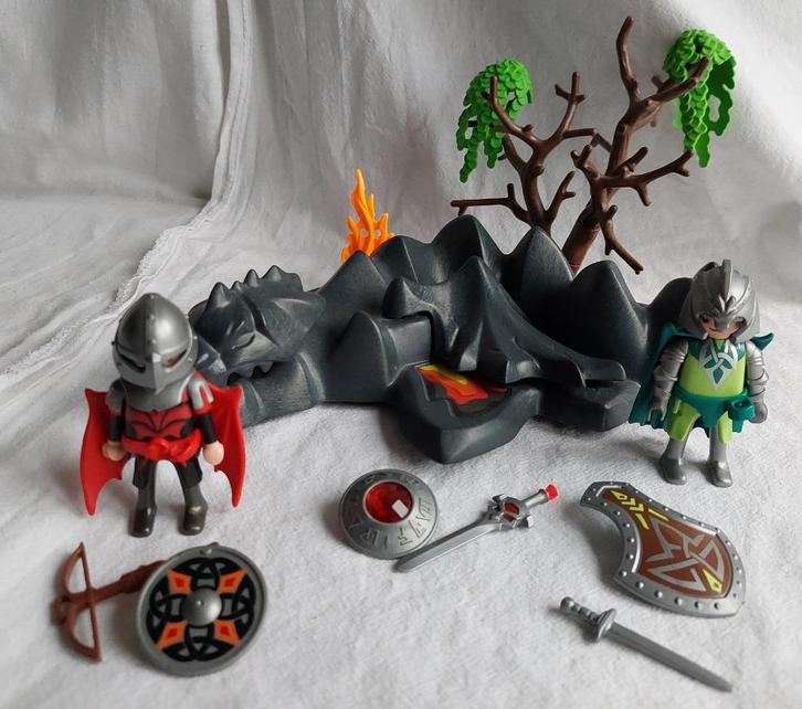 Playmobil 4147 Drakenrots II, Kinderen en Baby's, Speelgoed | Playmobil, Gebruikt, Complete set, Ophalen of Verzenden