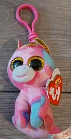 Ty beanie boo sleutelhanger unicorn Fantasia, Ophalen of Verzenden, Zo goed als nieuw