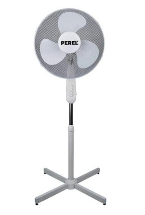 STATIEFVENTILATOR ø 40CM (16") WIT, Witgoed en Apparatuur, Ventilatoren, Nieuw, Statiefventilator, Ophalen