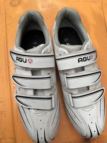 fiets schoenen agu wit maat 42 met spd beschikbaar voor biedingen