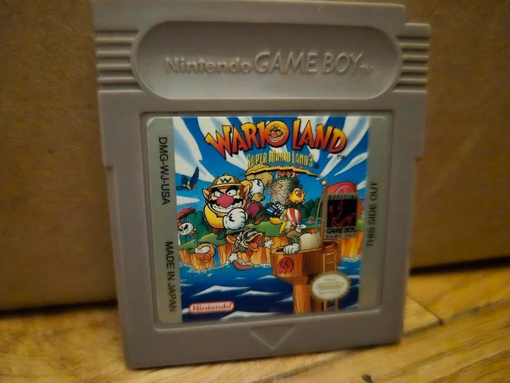 Wario Land Super Mario Land 3 Game Boy, Spelcomputers en Games, Games | Nintendo Game Boy, Zo goed als nieuw, Avontuur en Actie