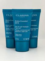 Clarins Hydra-Essentiel [HA2+Squalane] Night Care 15ml, Ophalen of Verzenden, Nieuw, Gehele gezicht, Verzorging