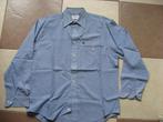 blauw Arrow Brigade overhemd, mt 39/40, Kleding | Heren, Halswijdte 39/40 (M), Zo goed als nieuw, Arrow Brigade, Verzenden