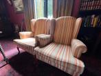Engelse oorfauteuils twee, Huis en Inrichting, Fauteuils, Klassiek, Ophalen of Verzenden, Zo goed als nieuw, 75 tot 100 cm