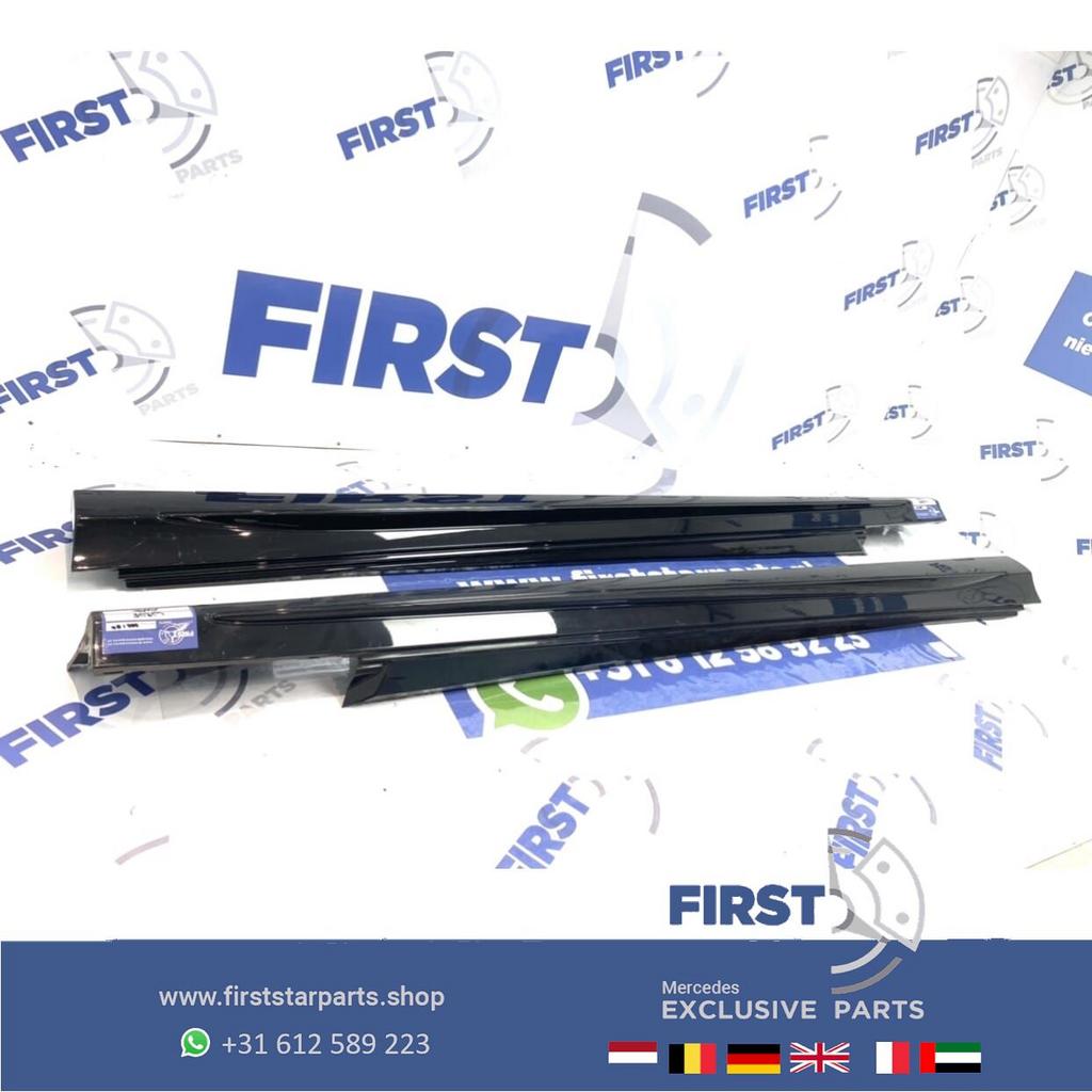 W205AMG LINE DORPEL SIDESKIRT Mercedes C Klasse 2014-2021 ZI, Gebruikt, -, Ophalen of Verzenden, Bumper