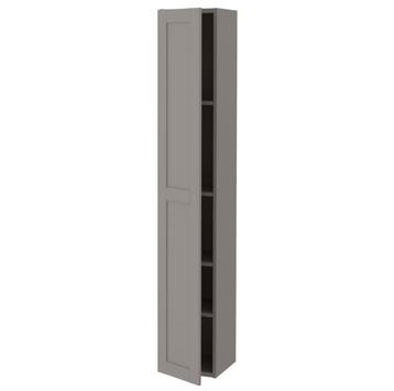 Te koop: 2 Nieuwe IKEA Badkamerkasten (ENHET Lijn) - Grijs beschikbaar voor biedingen