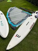Complete windsurf set - Mistral en Bic, Watersport en Boten, Windsurfen, Ophalen, 250 tot 300 cm, Gebruikt, Met vin(nen)