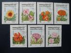 Postzegels Cambodja 1983 bloemen., Postzegels en Munten, Postzegels | Azië, Ophalen of Verzenden, Gestempeld, Zuidoost-Azië