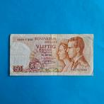 50 franc Belgie #001, Postzegels en Munten, Bankbiljetten | Europa | Niet-Eurobiljetten, Los biljet, België, Verzenden