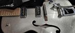 Gretsch g5126 silver sparkle dearmond 2000 dynasonic, Ophalen, Hollow body, Overige merken