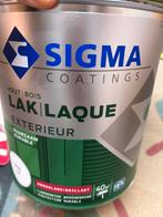 Sigma hoogglans lak ral 9010, zuiver wit 2,5liter, Ophalen of Verzenden, Nieuw