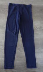 2 blauwe lange leggings maat 128 134, Ophalen of Verzenden, Zo goed als nieuw, Meisje, Broek